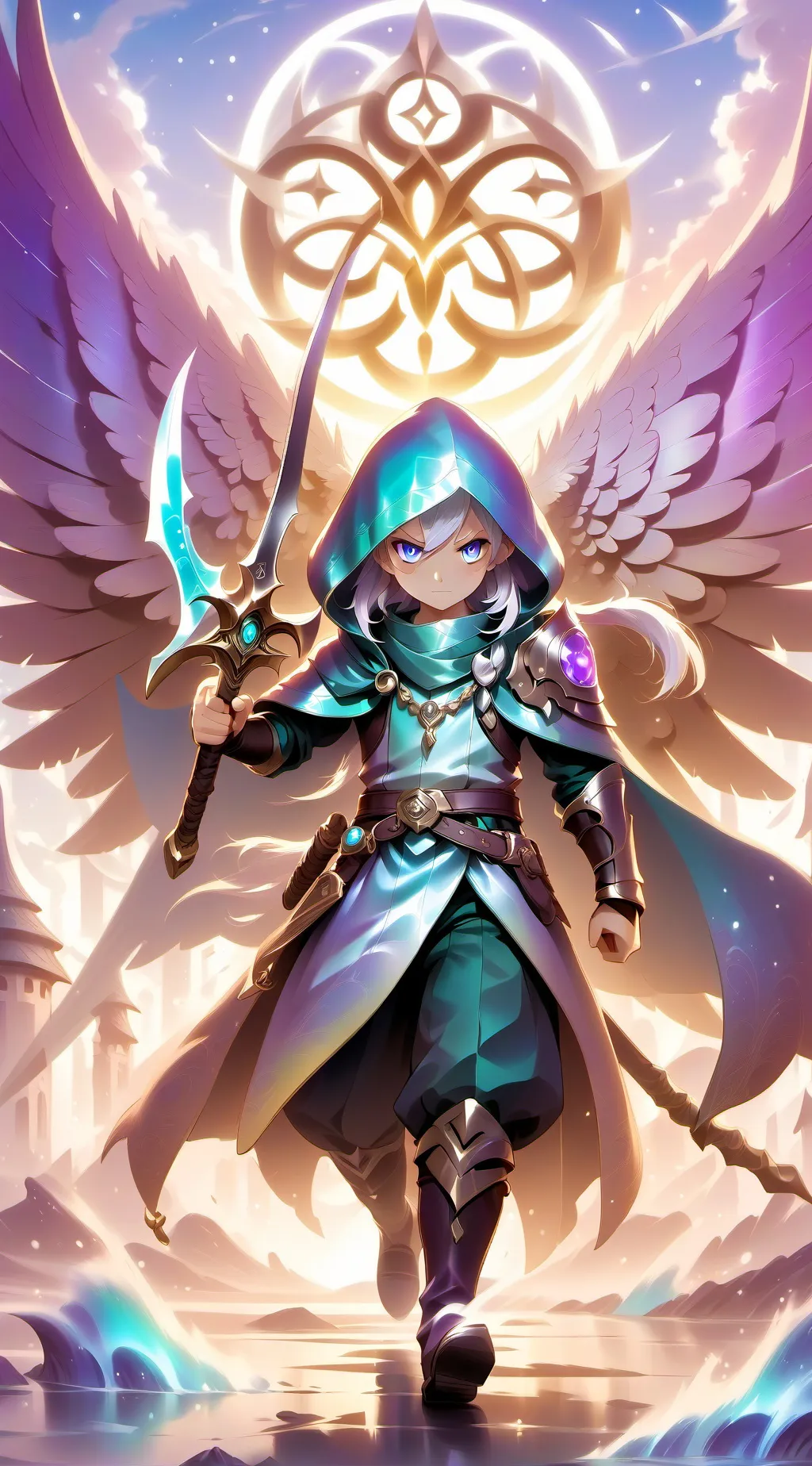 ai character: Killer angel background