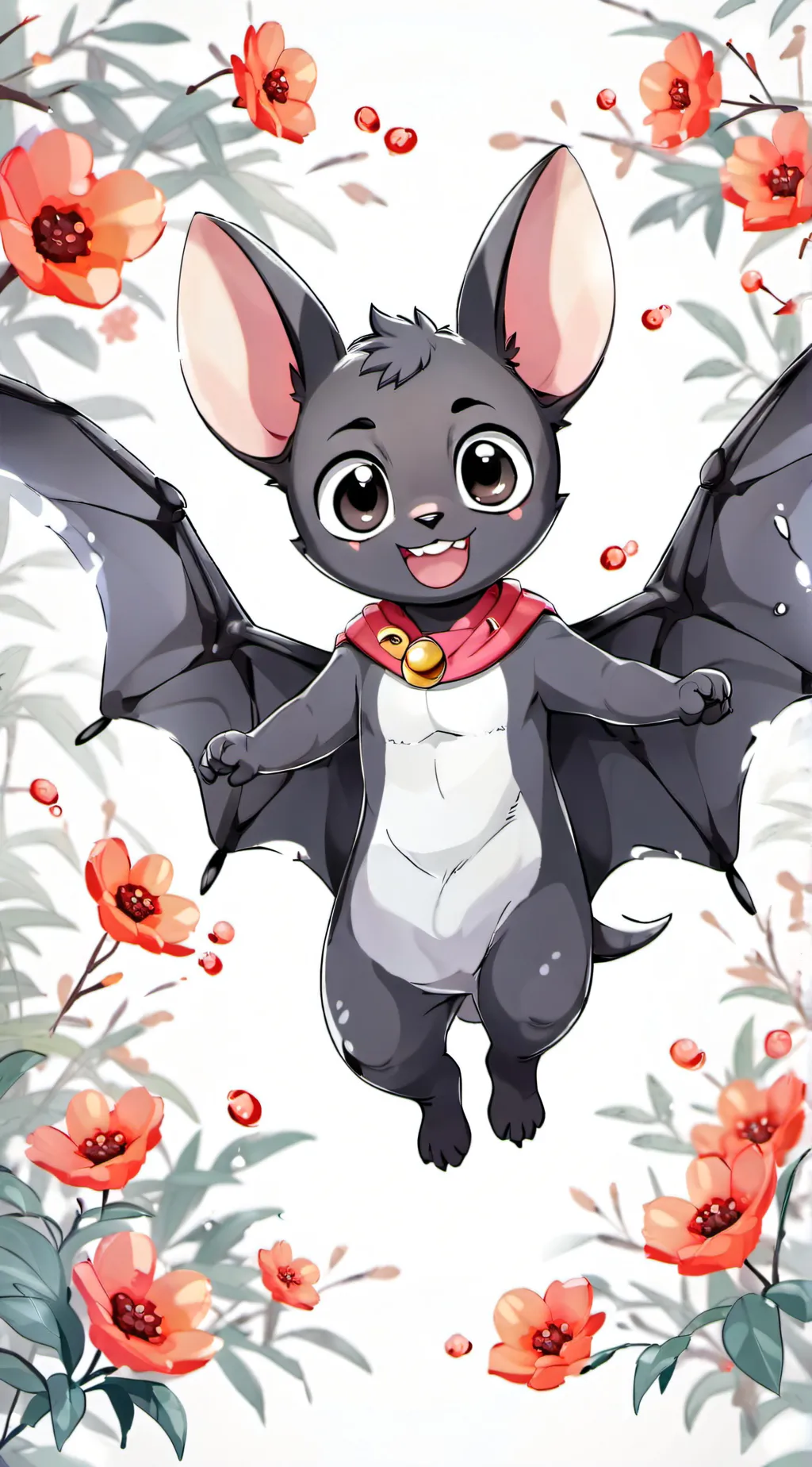 ai character: Blacky background