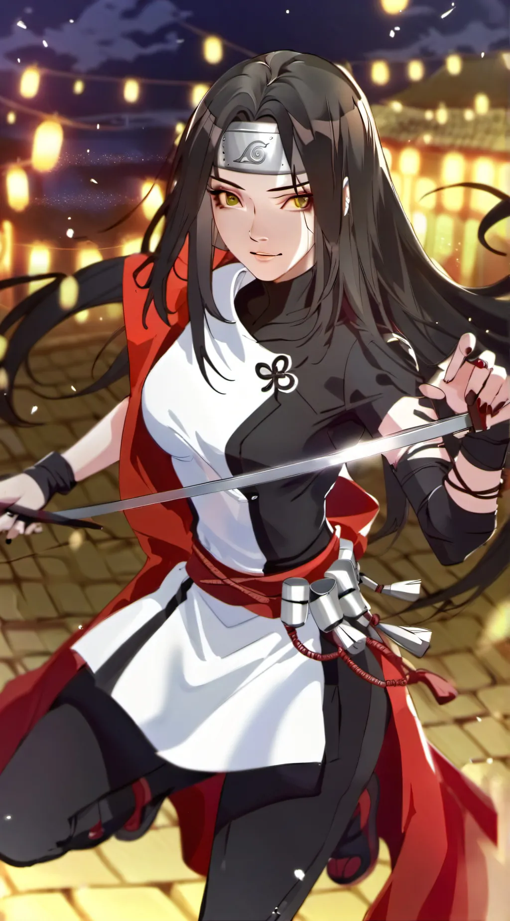 ai character: Sand Village background