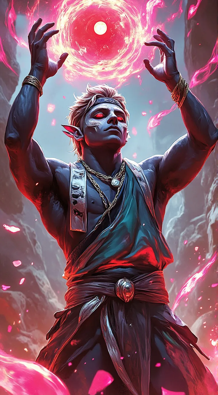 ai character: The ScrollMaster background