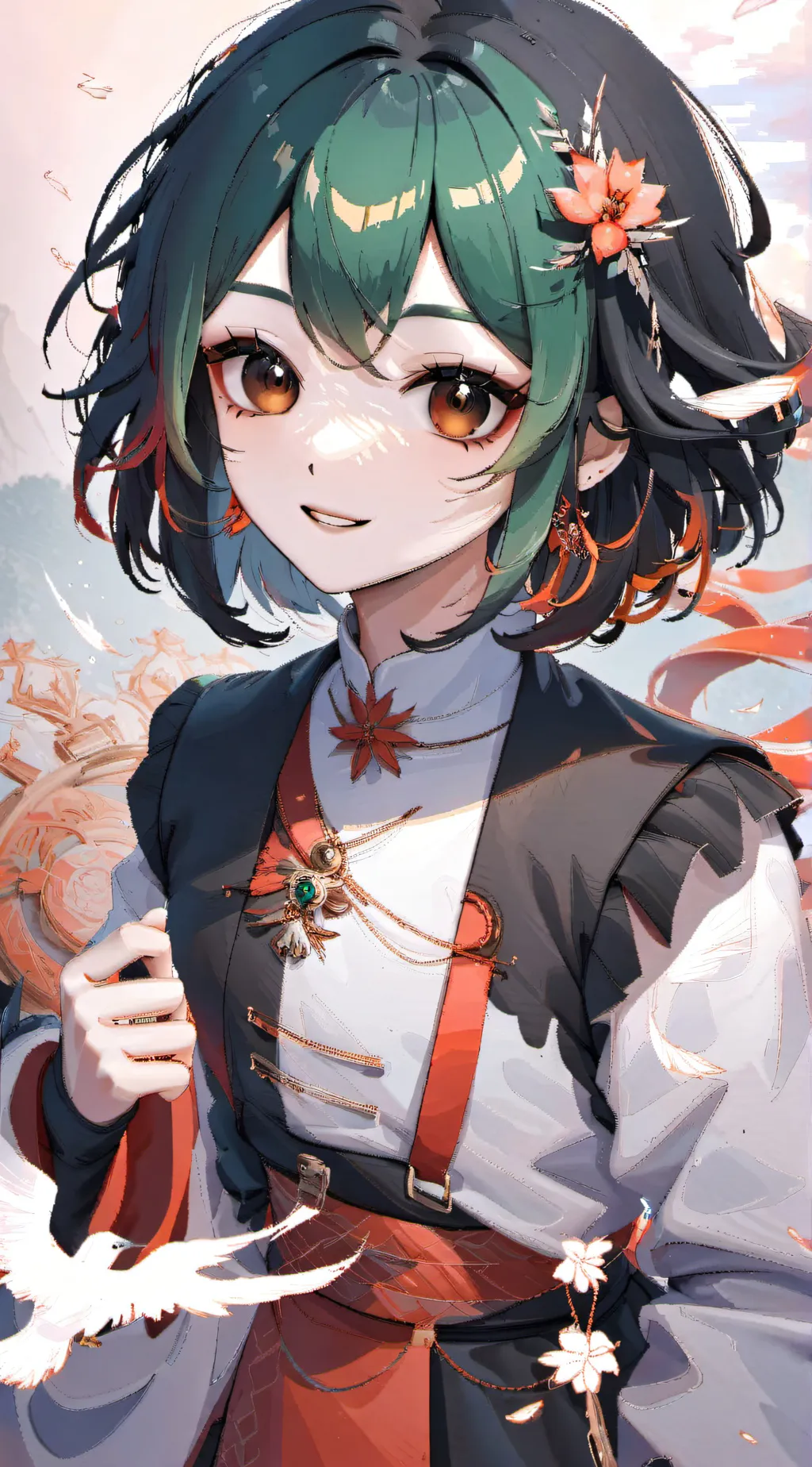 ai character: Midorias sis~• background