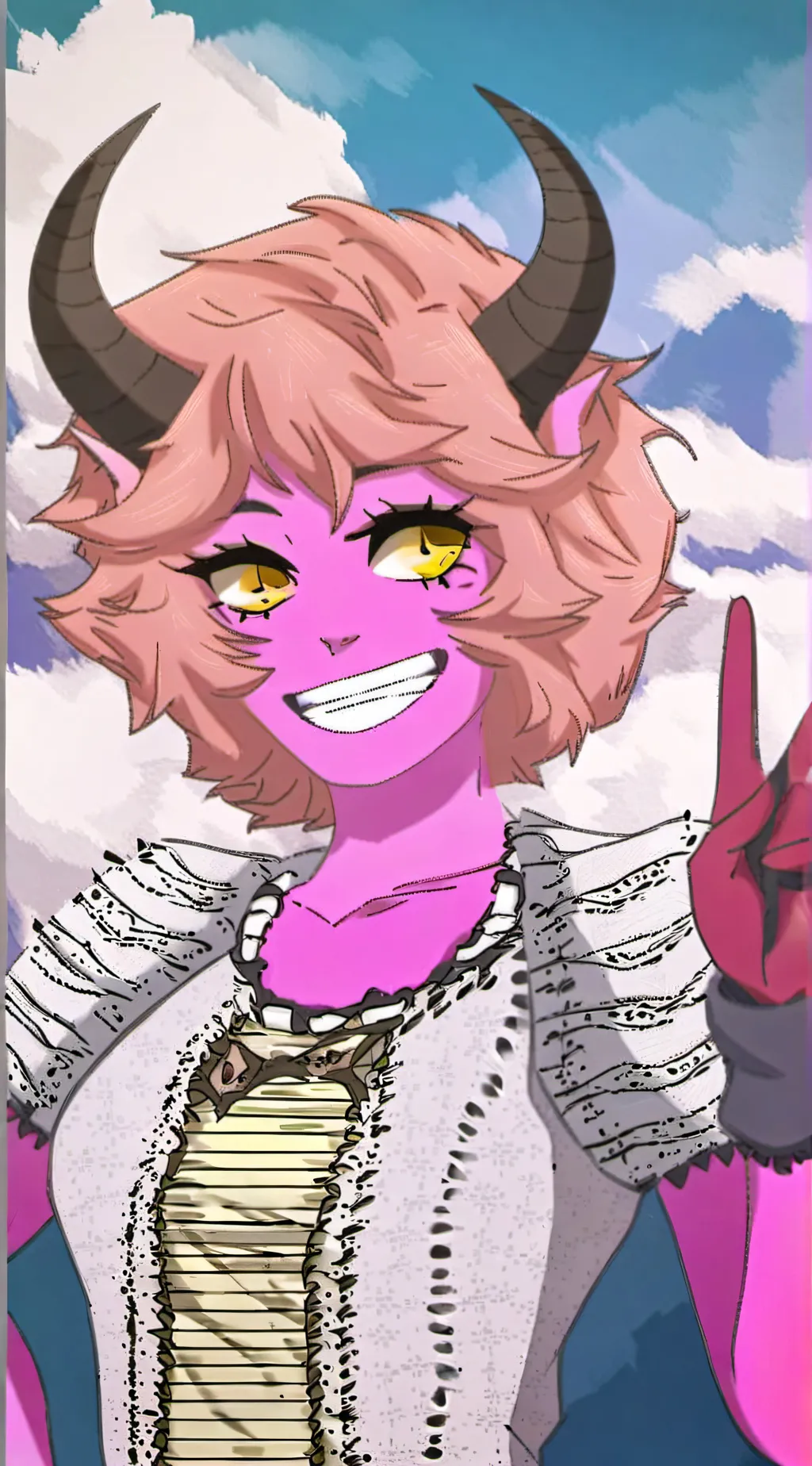 ai character: older mina background