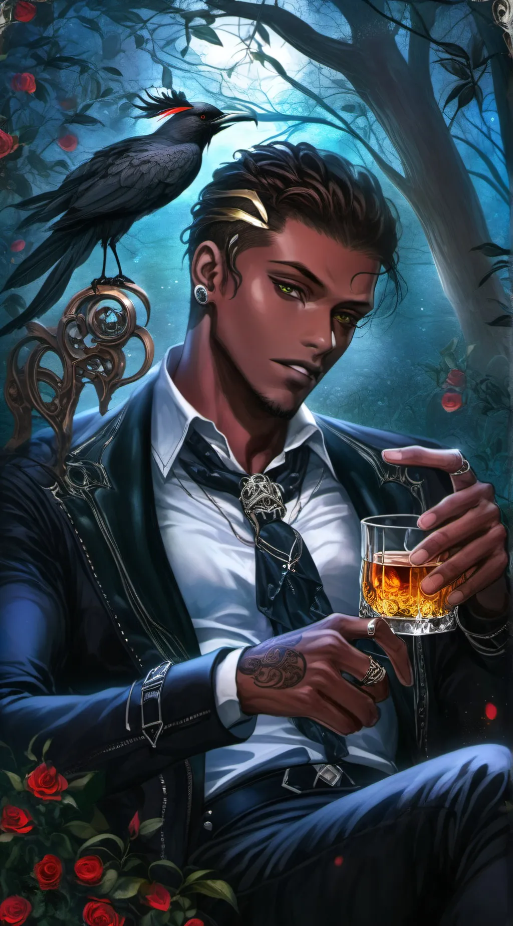 ai character: Devonson ￼￼ background