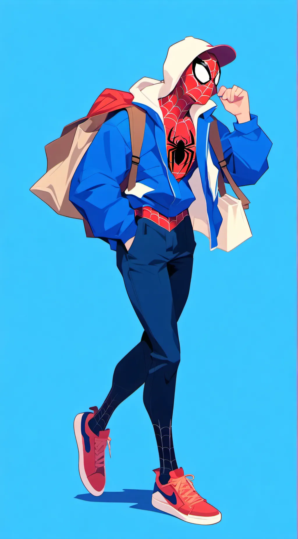 ai character: spider Man 🕷️🕷️🕷️ background