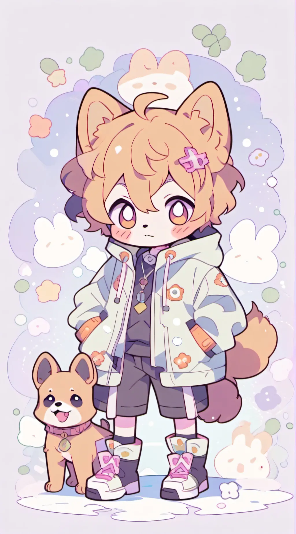 ai character: PP kiss marry kill background