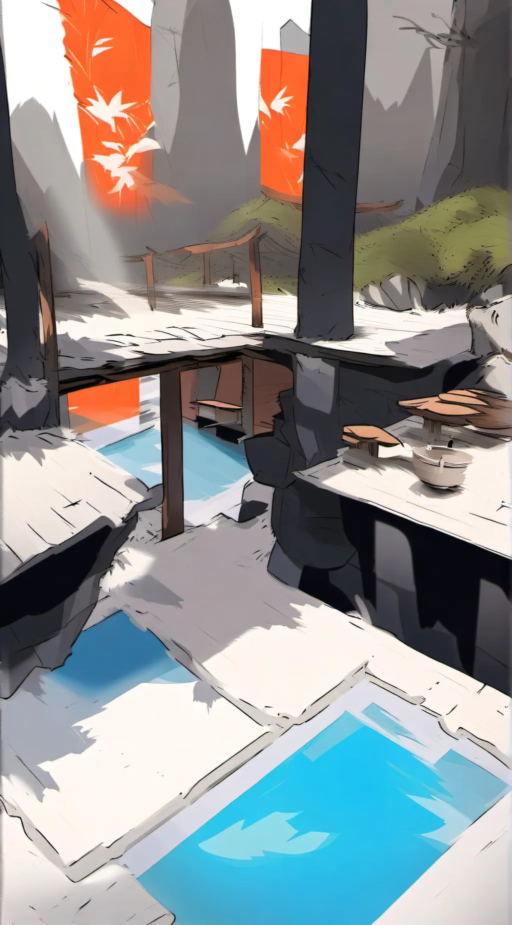 ai character: hashiras ur bday background