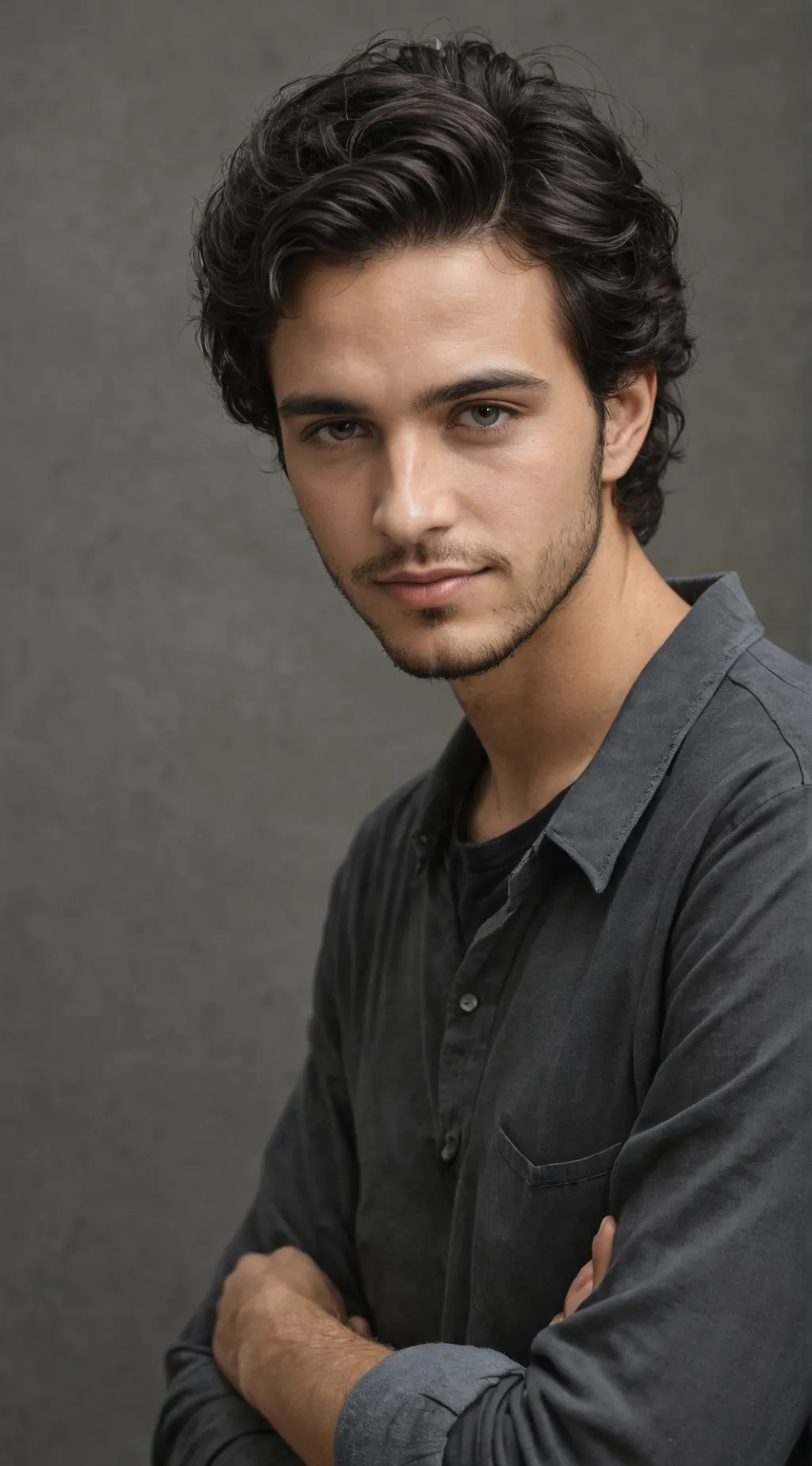 ai character: gay background