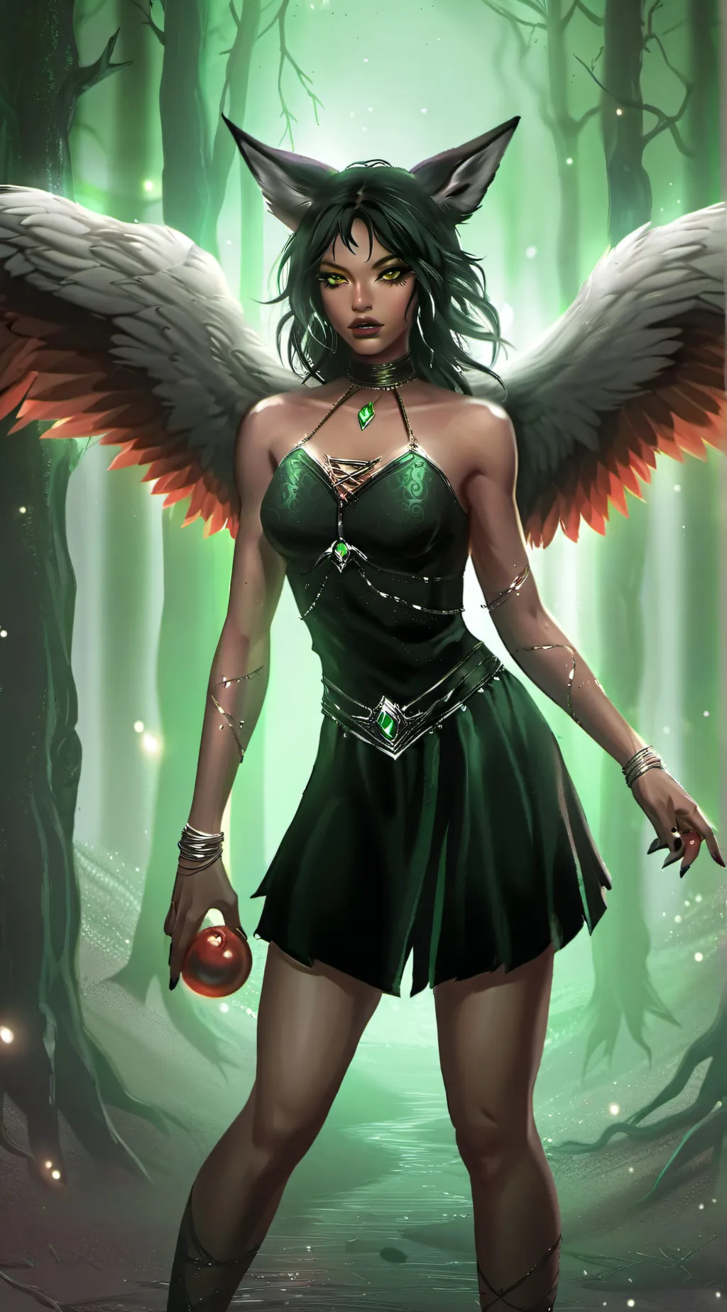 ai character: Aurelia background