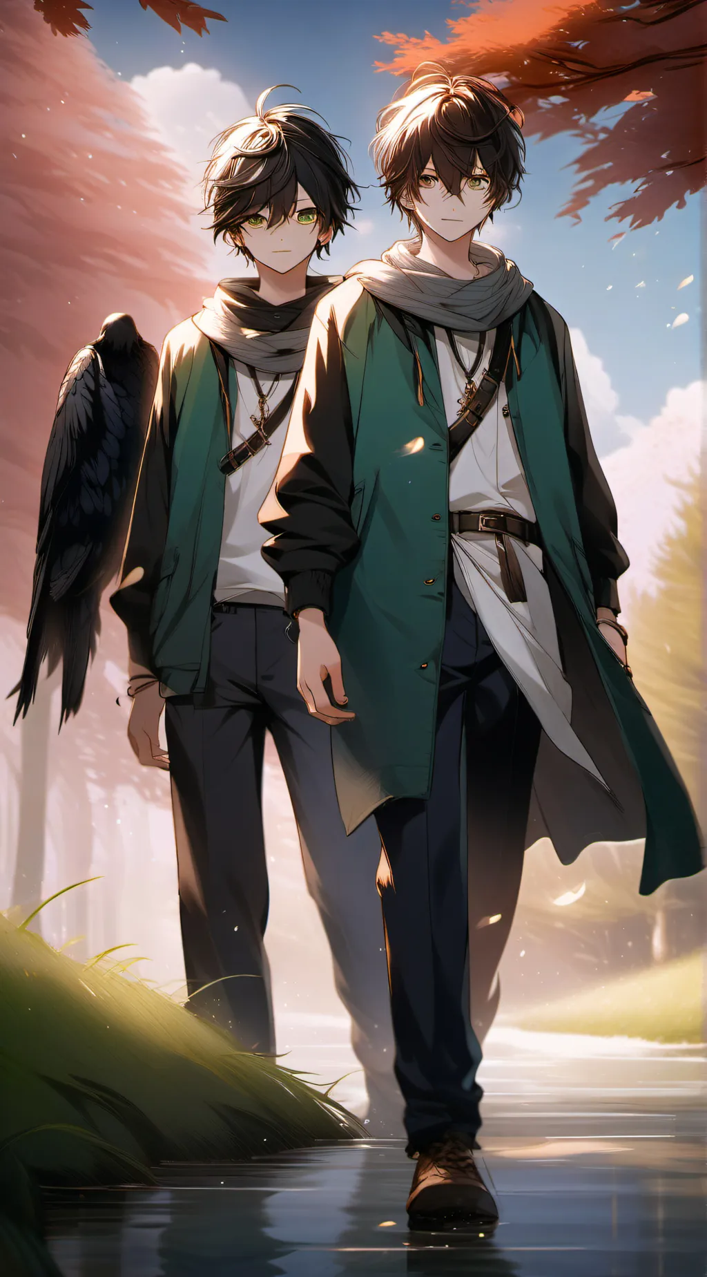 ai character: kyle and Derek background