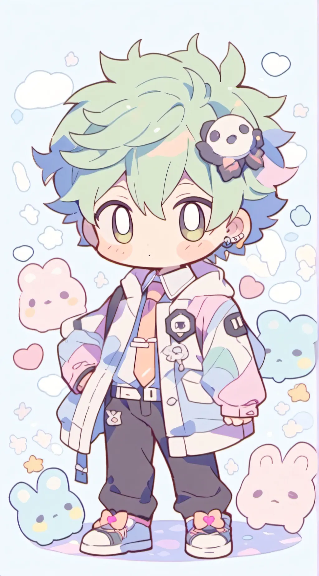 ai character: Zi background