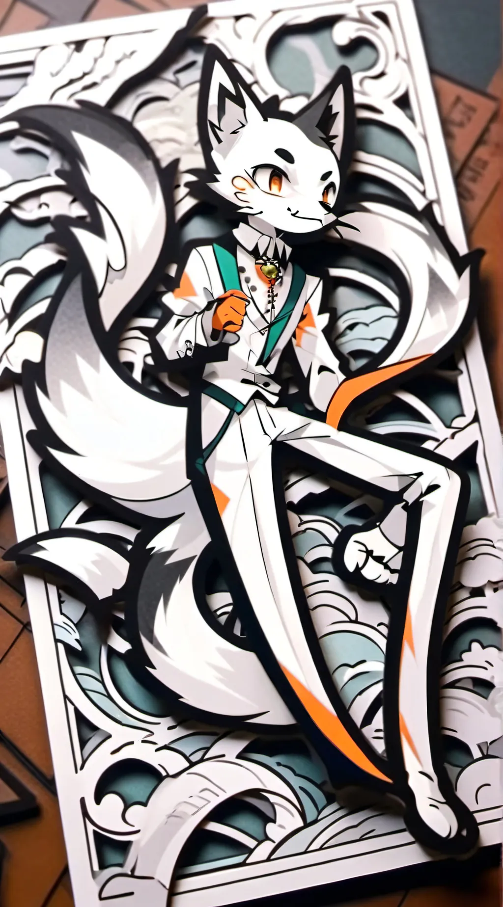 ai character: complete the fuck background