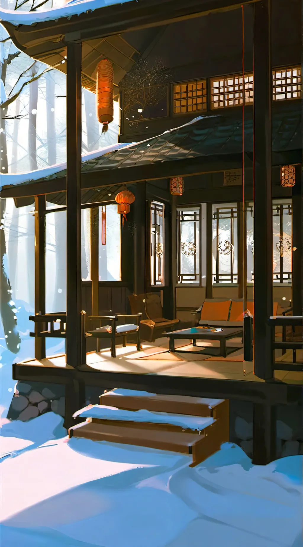 ai character: Demon slayer background