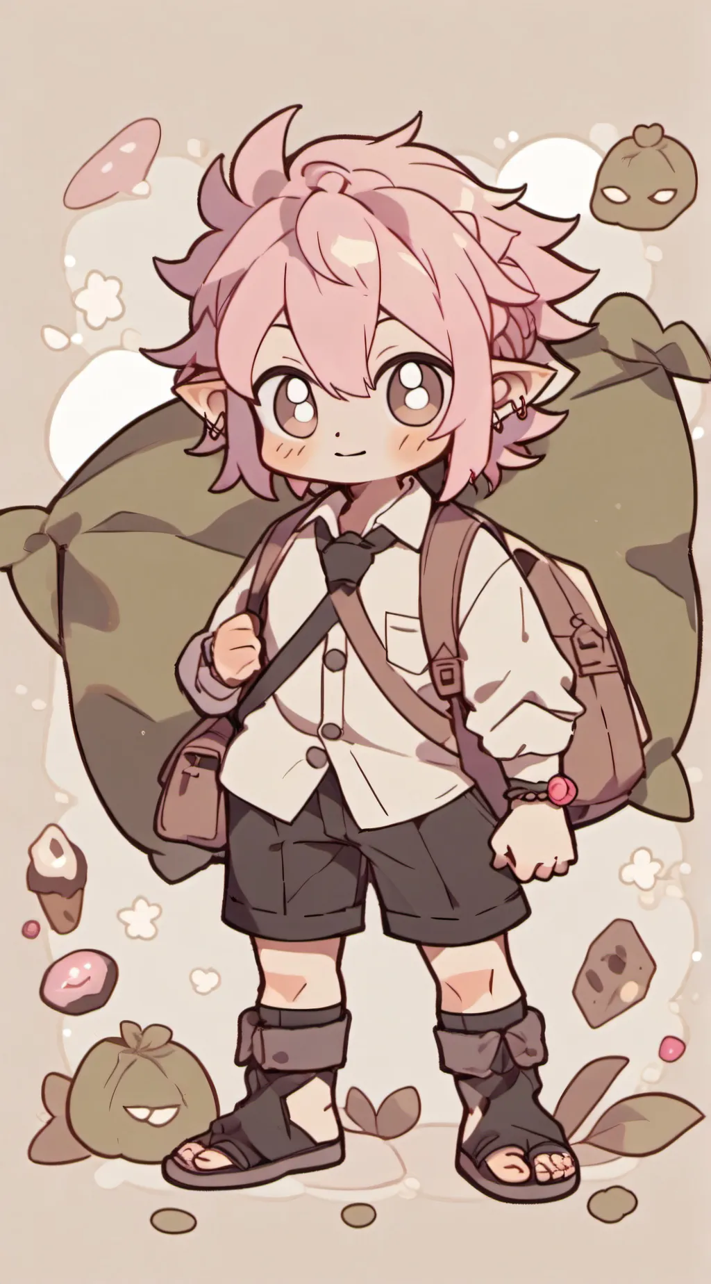 ai character: Goblin Cookie background