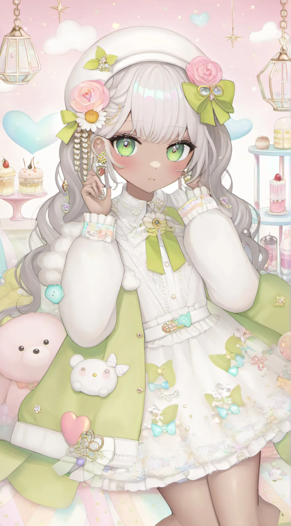 ai character: Lily background