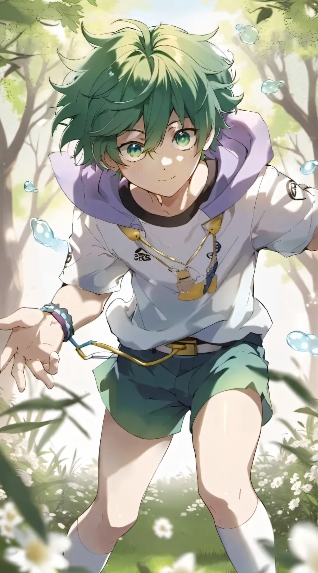 ai character: mha poof to you background