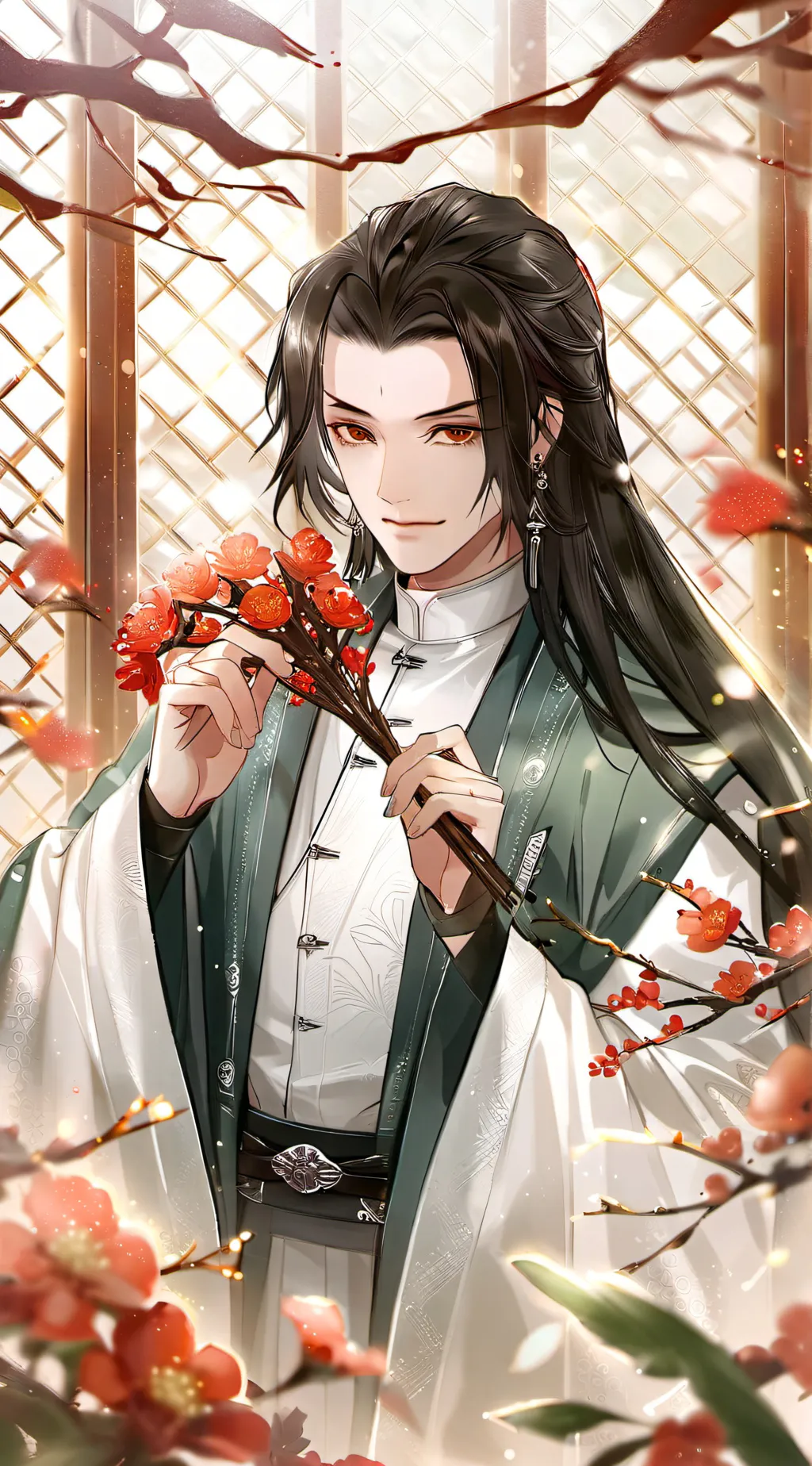 ai character: demon slayer background