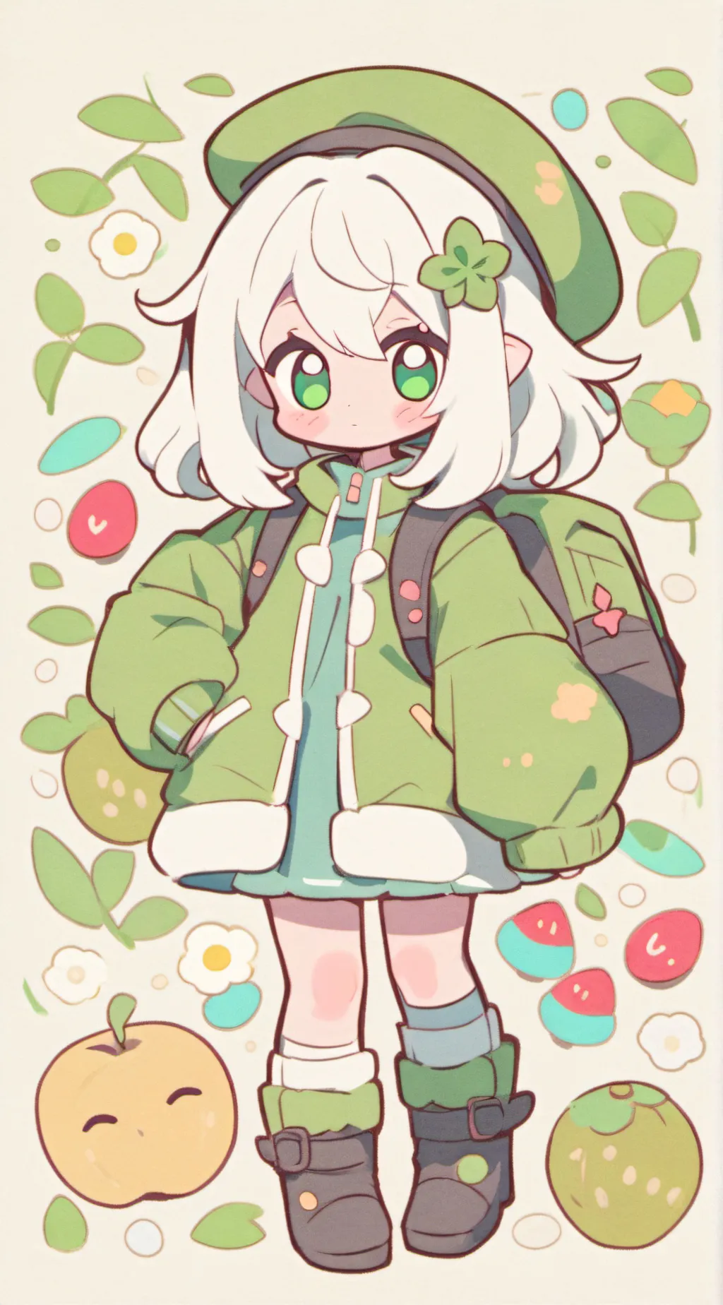 ai character: KaT background