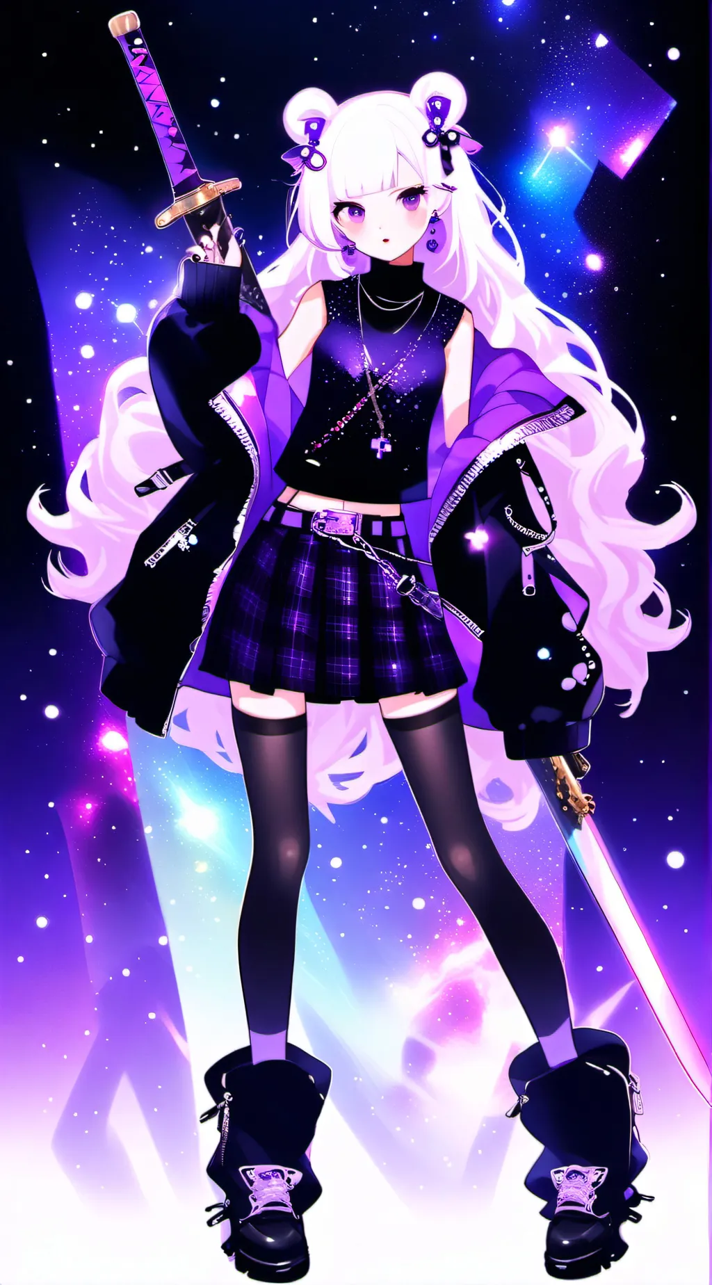 ai character: stella background