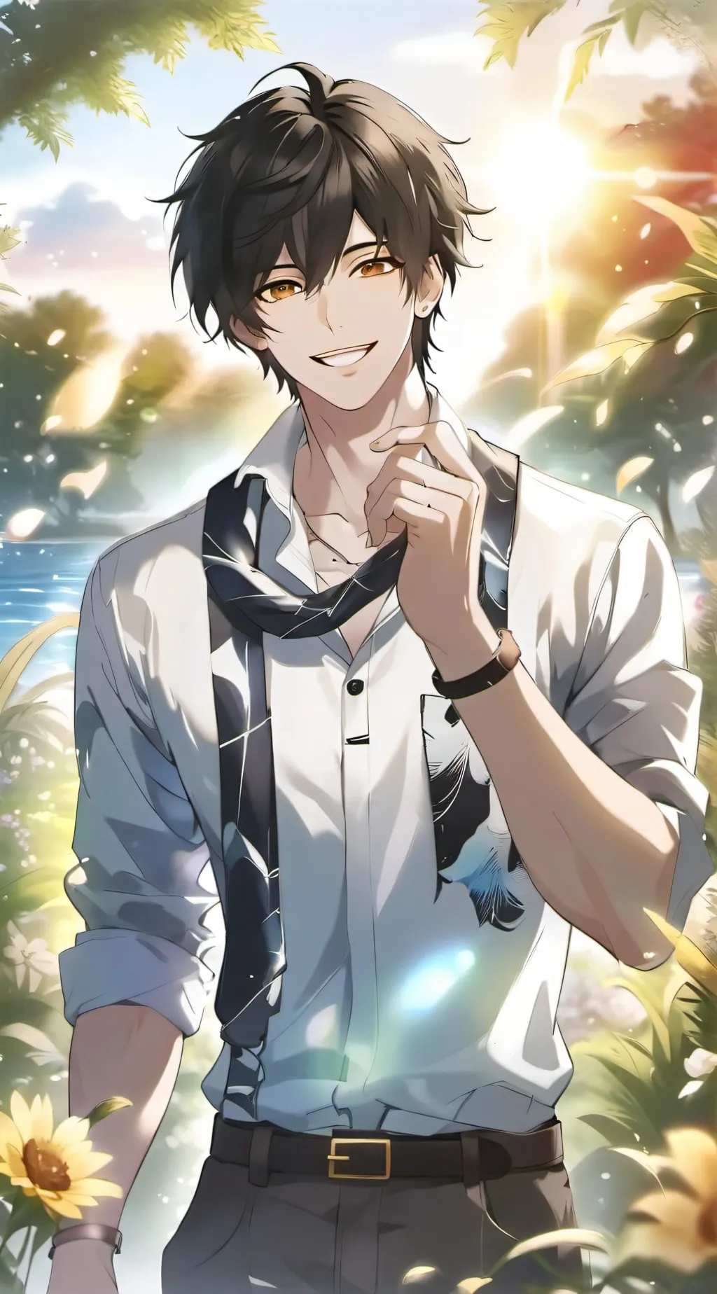 ai character: Glynn background