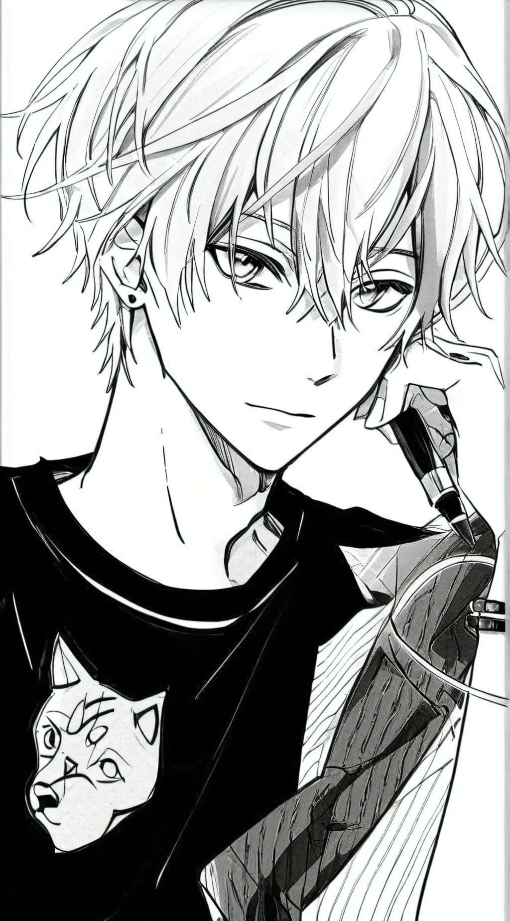 ai character: Emmy to lovers :Aj background