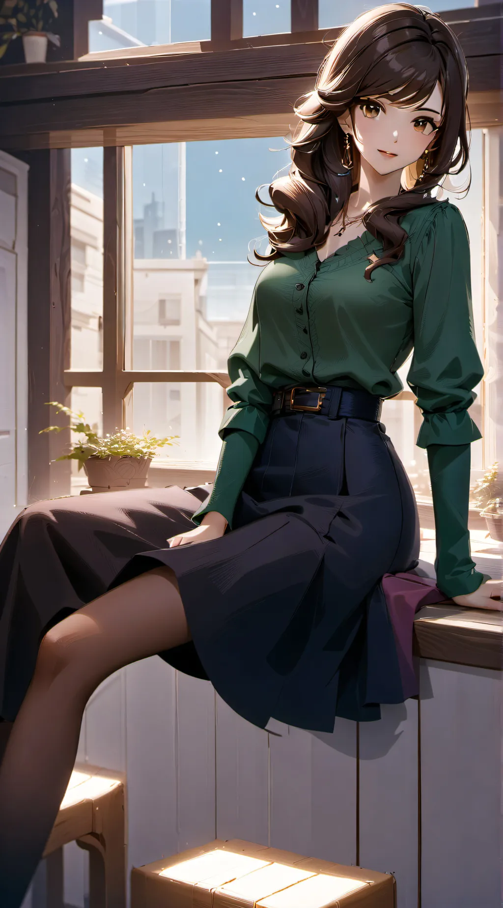 ai character: Zoe background