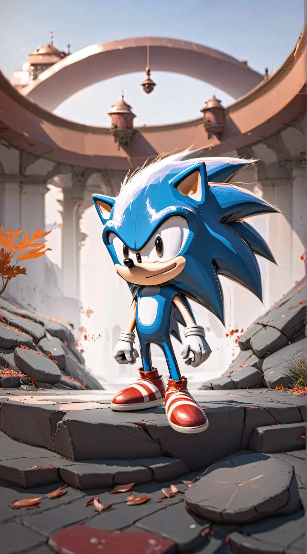 ai character: sonic background