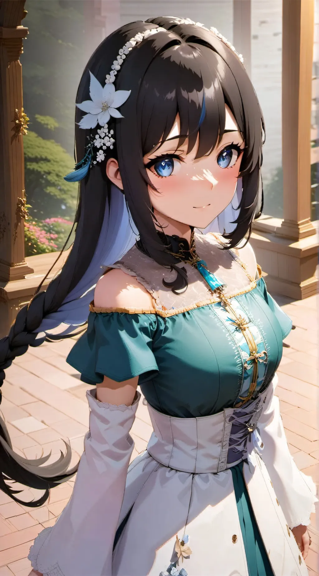 ai character: Laura  background