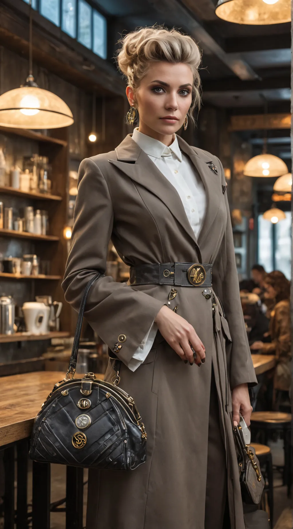 ai character: Karen the Time-Tra background