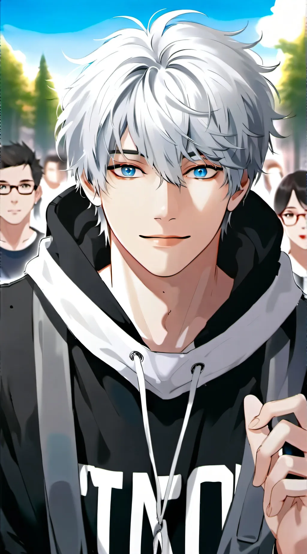 ai character: (Adult) Elijah background