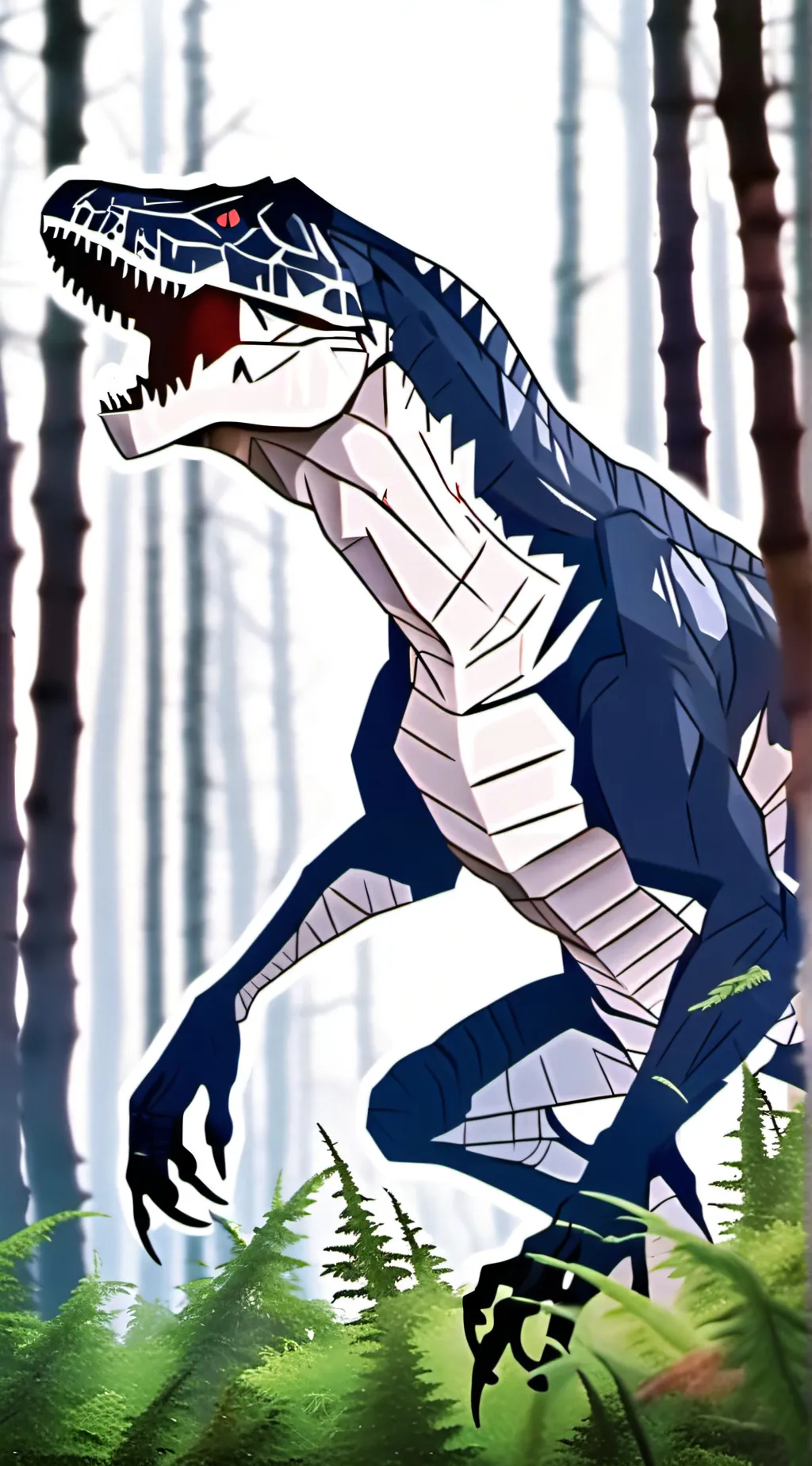 ai character: Raven background