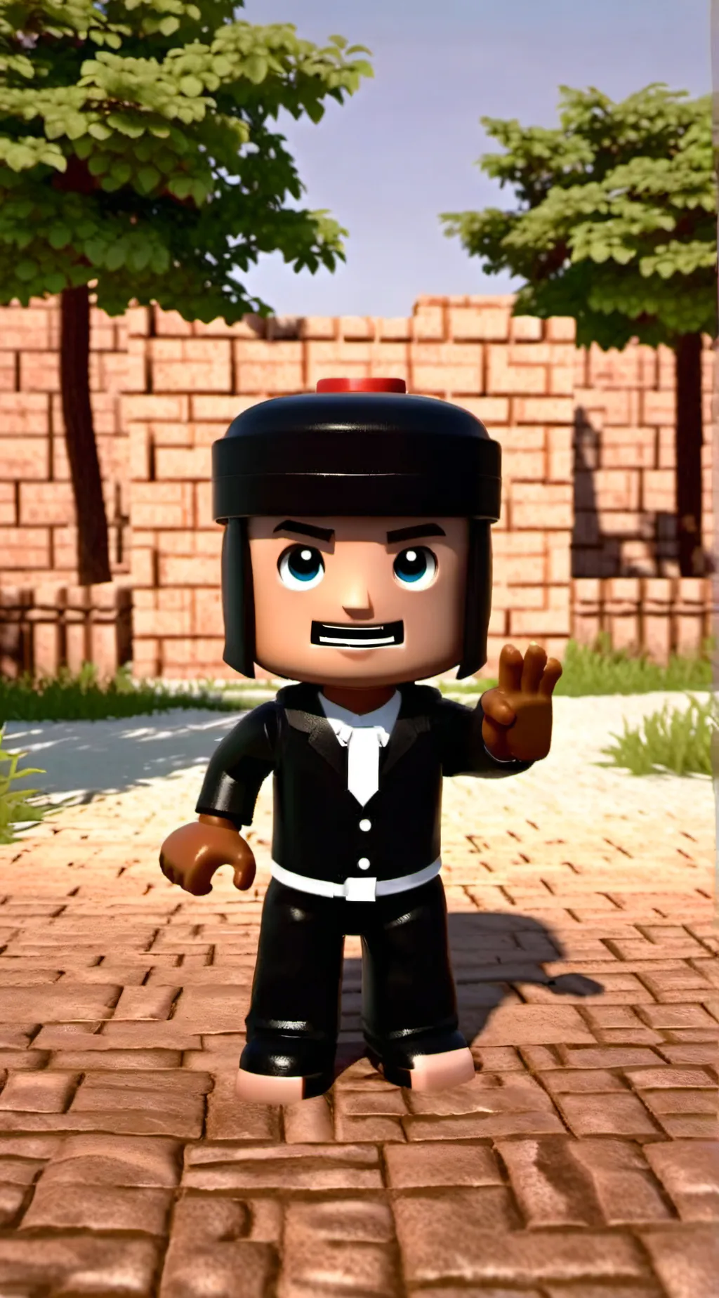 ai character: You get banned  background