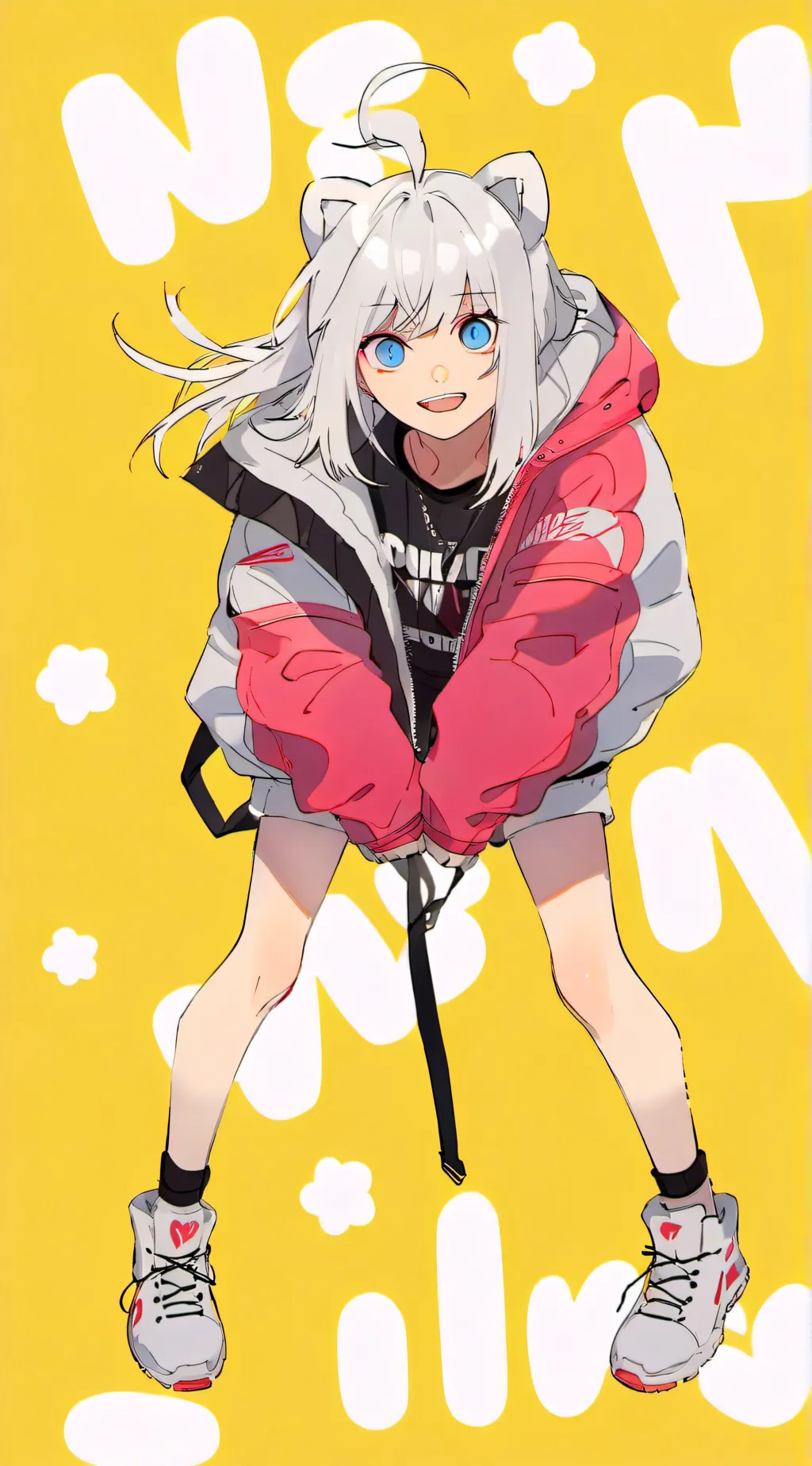 ai character: dead background