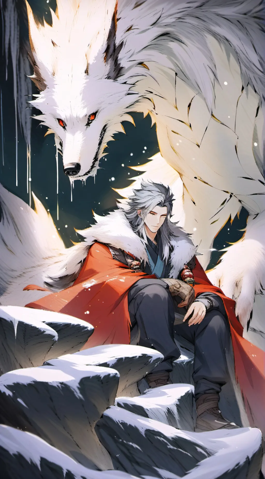 ai character: ren background