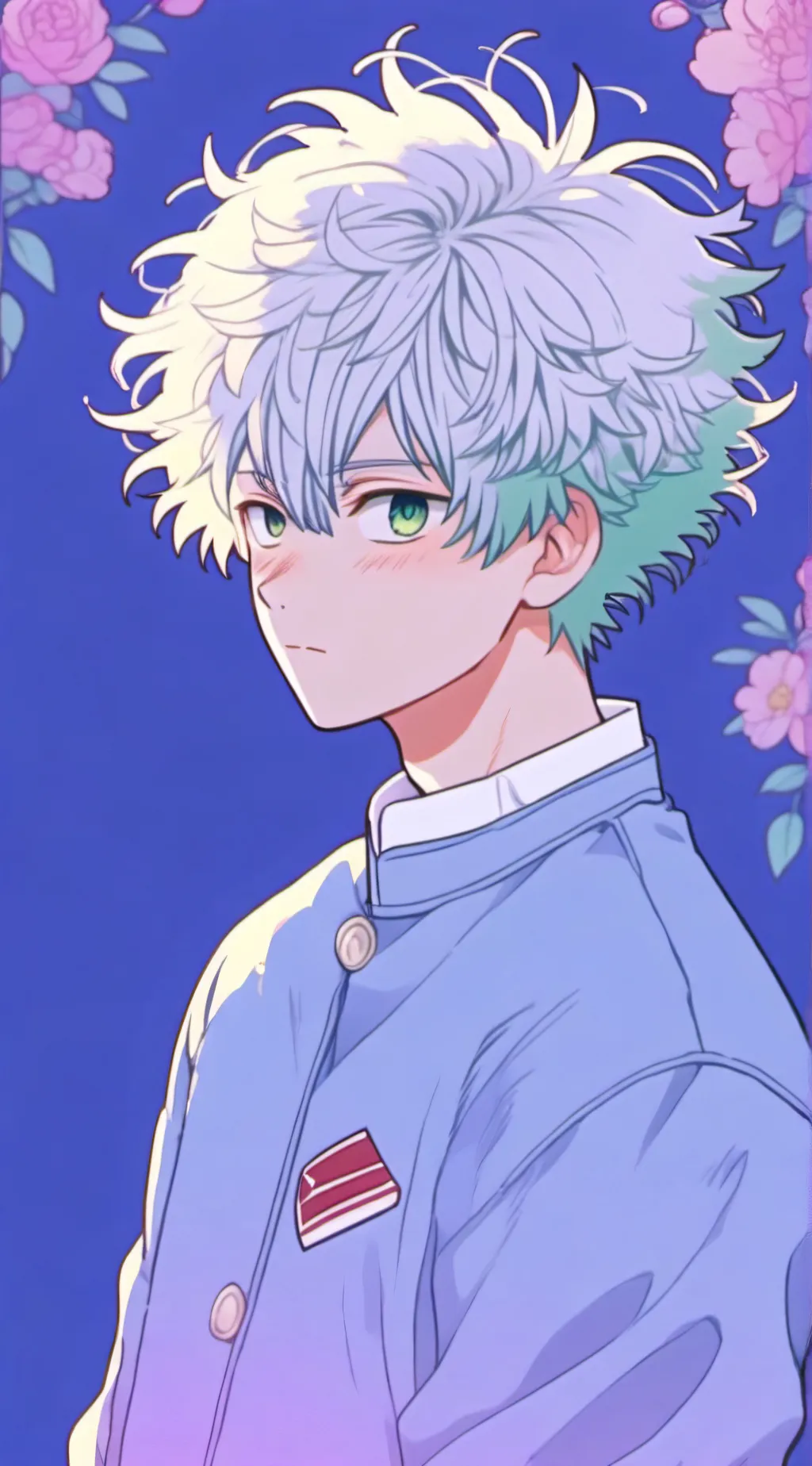 ai character: bakugou background