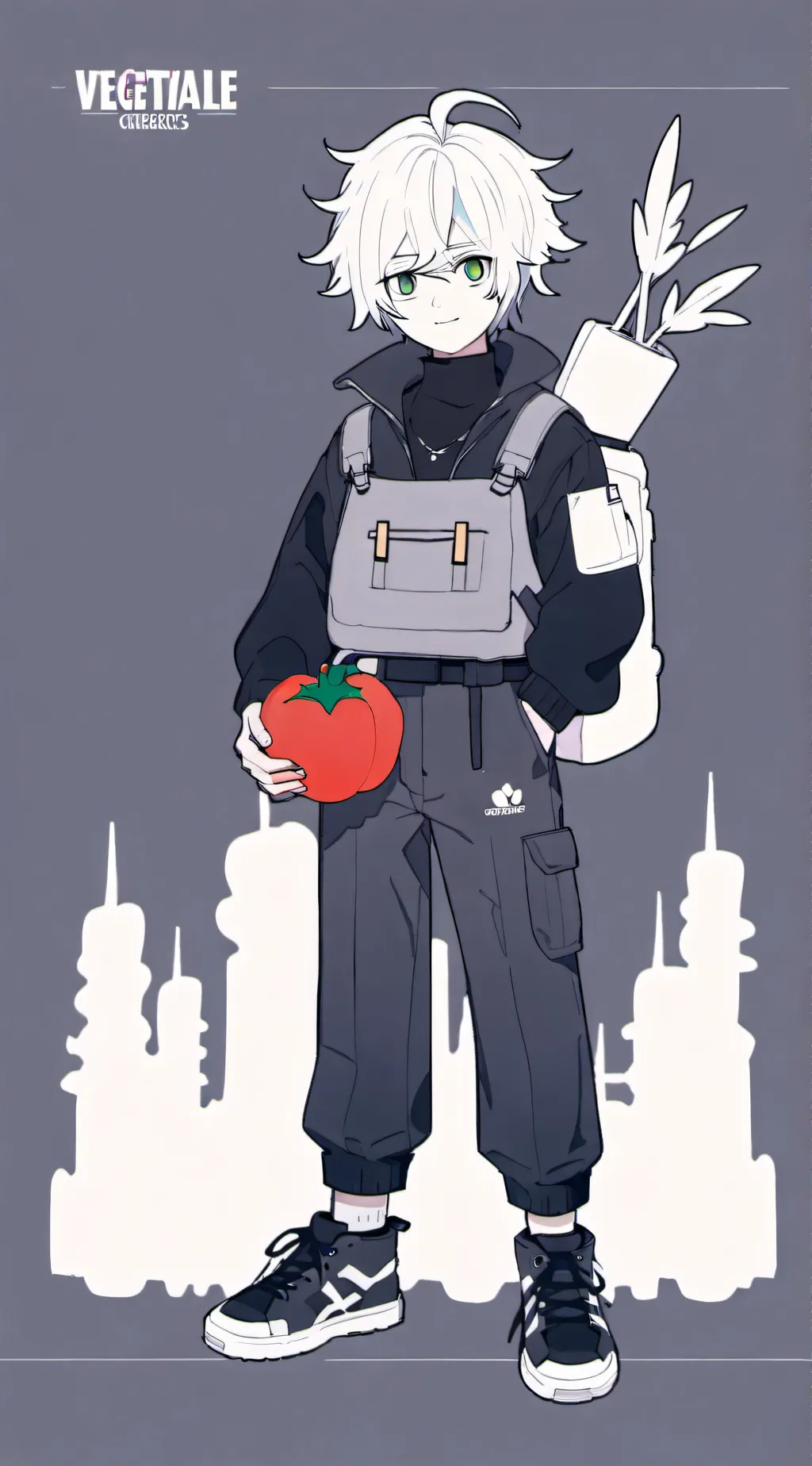 ai character: Fnaf x VT background