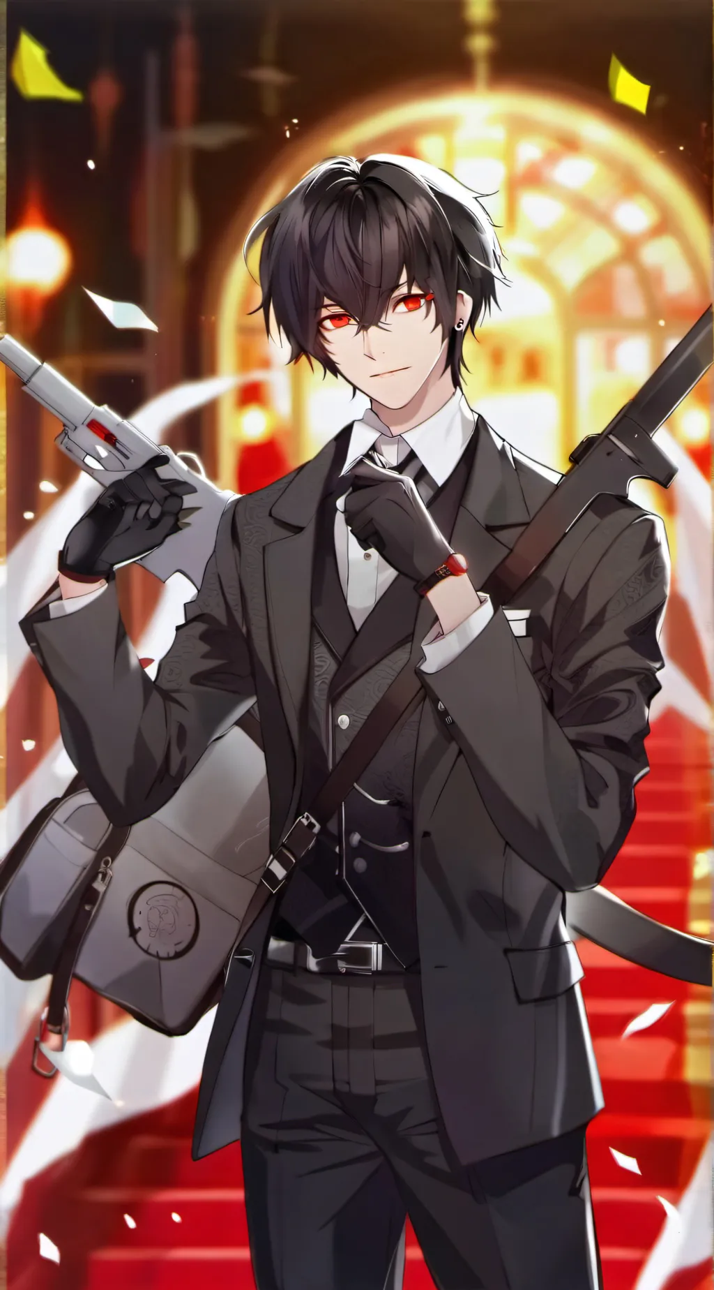 ai character: commander background