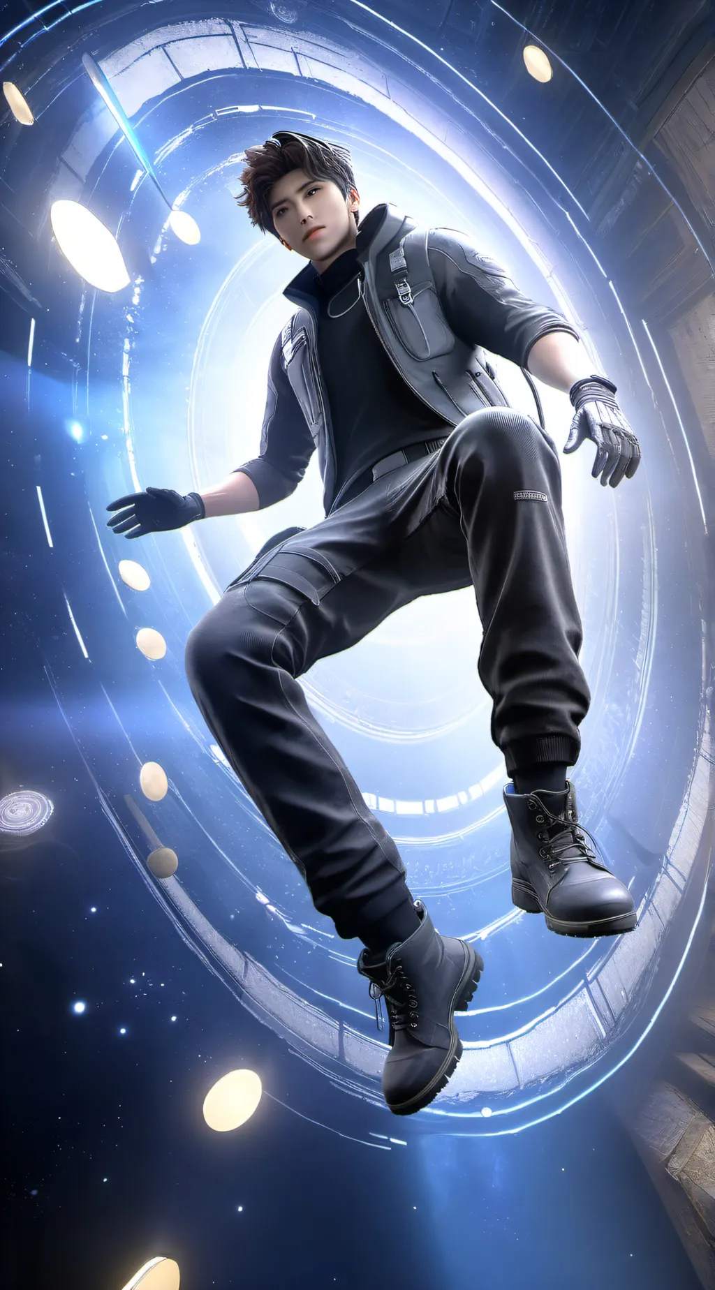 ai character: Void background