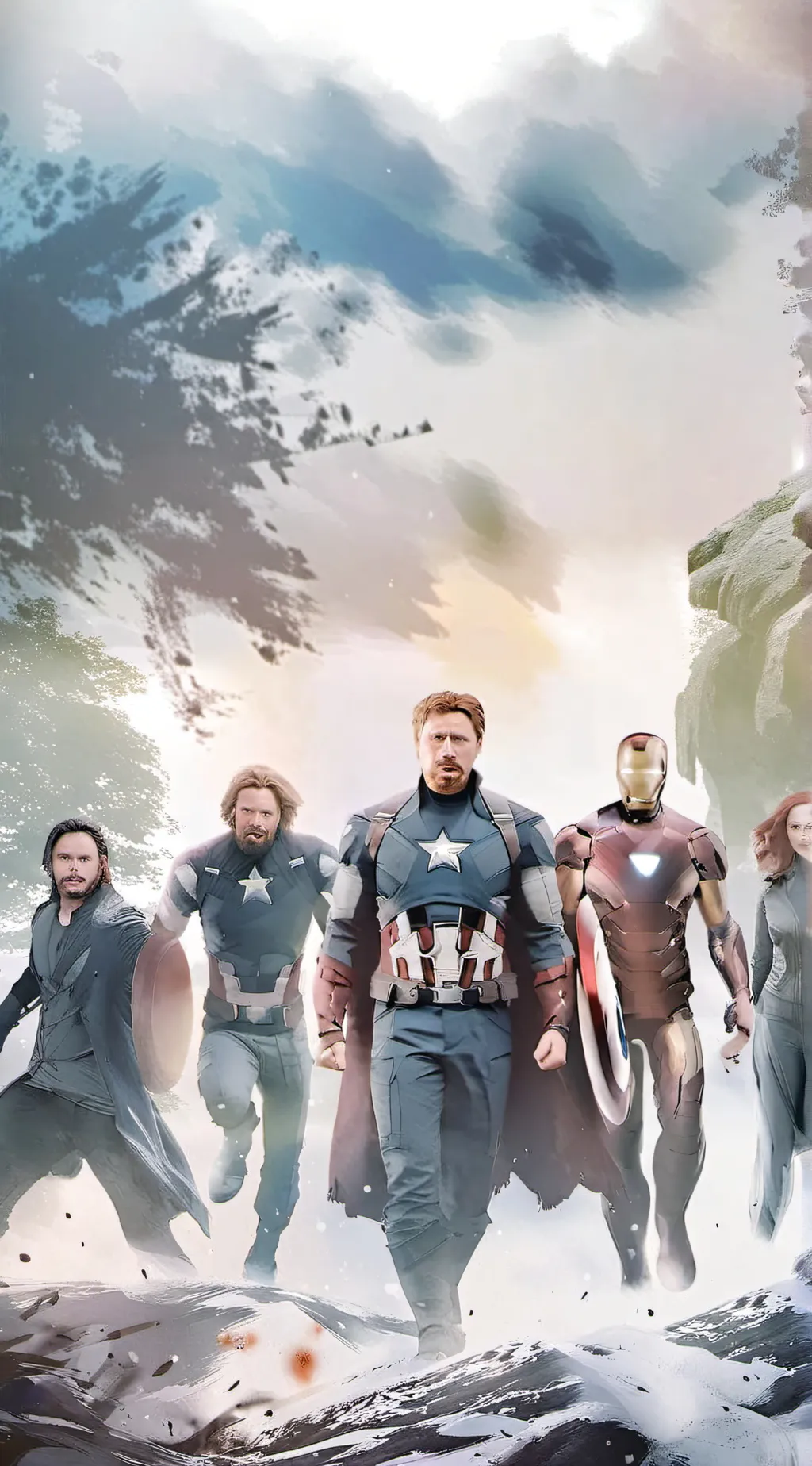 ai character: Avengers 2. background