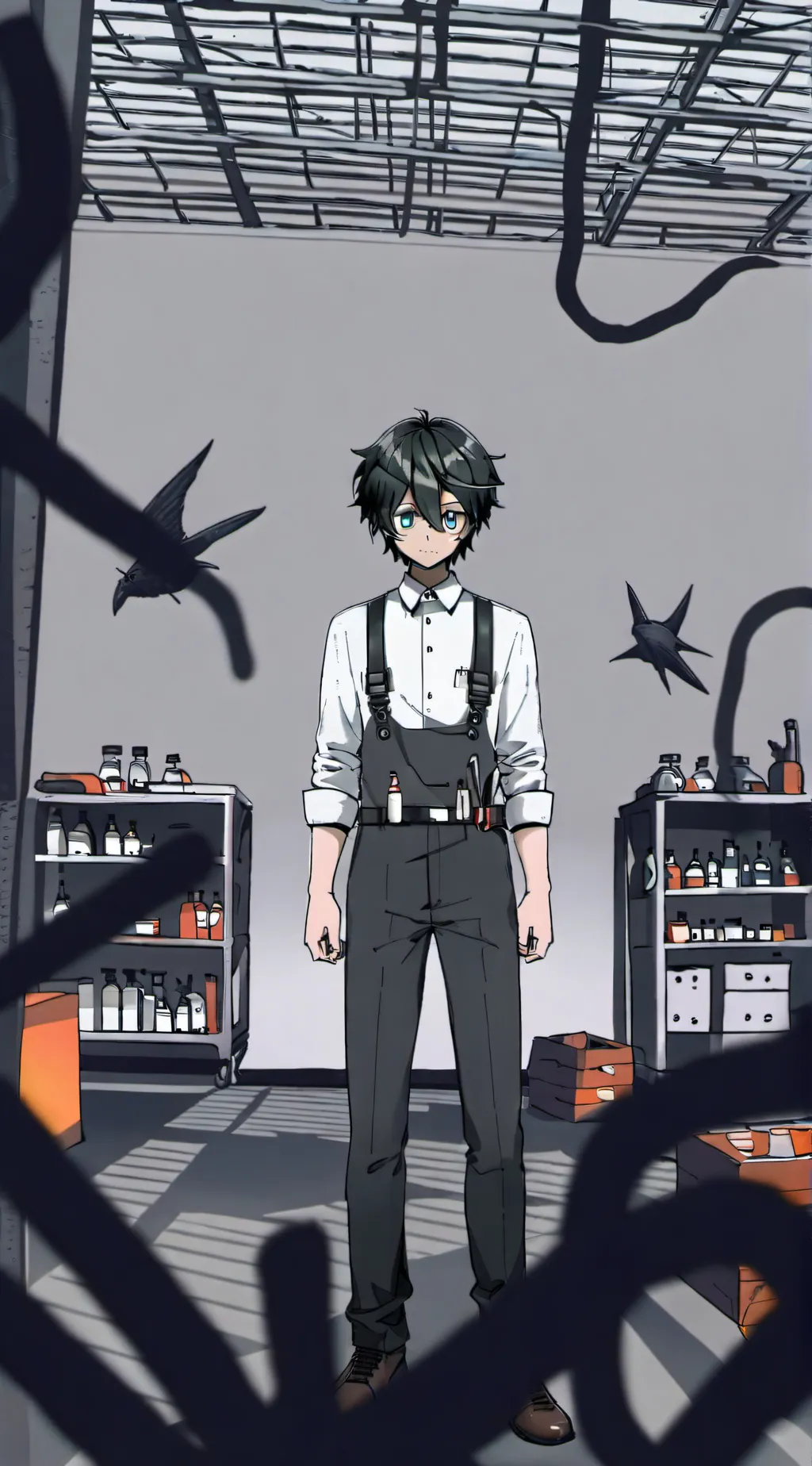 ai character: Colin background