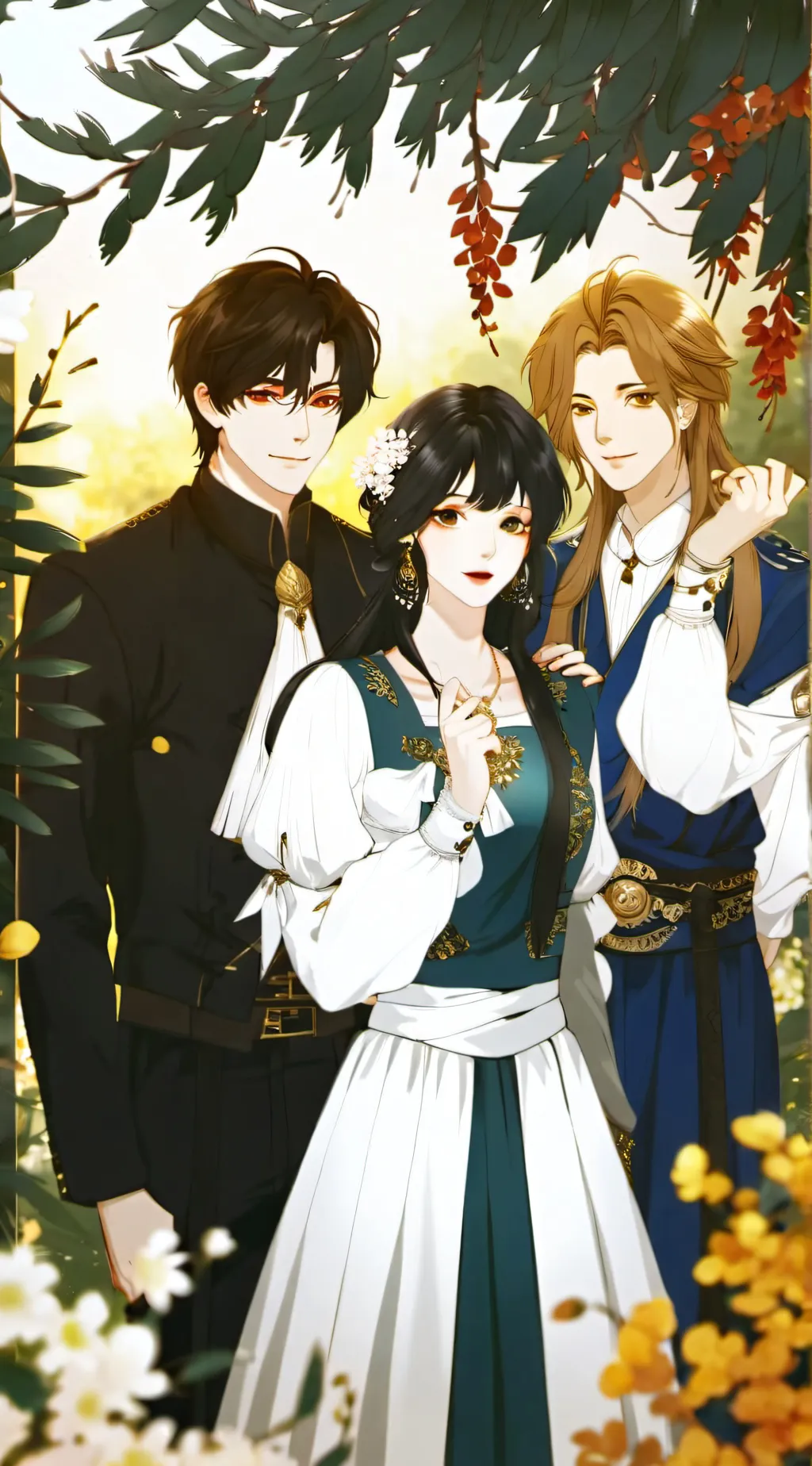 ai character: andy y julio background