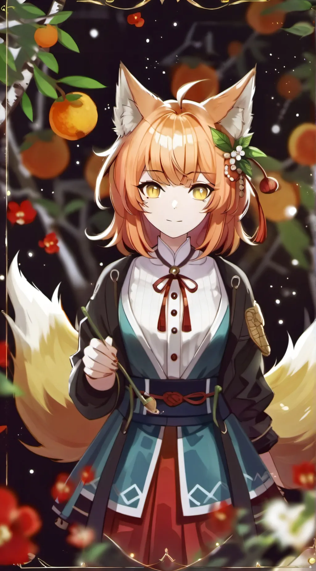 ai character: iris background