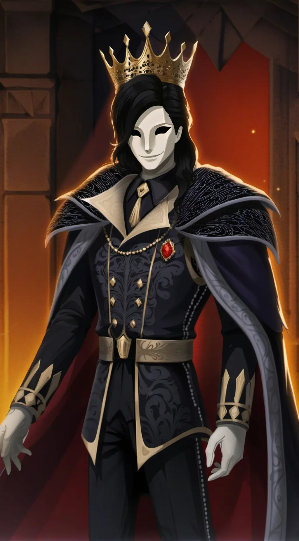 ai character: ShadowKing (Vince) background