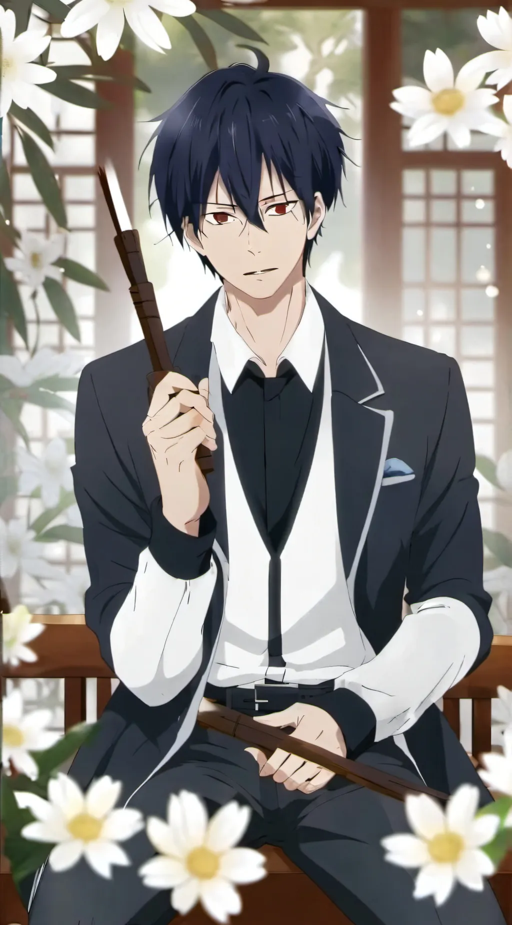 ai character: megumi background