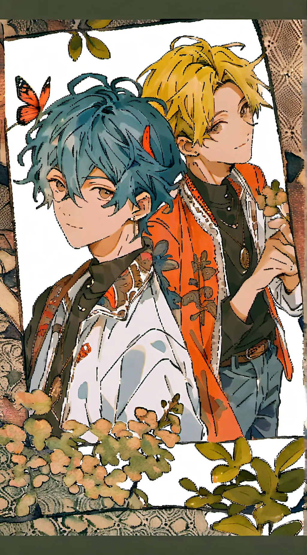 ai character: luke and andrew background