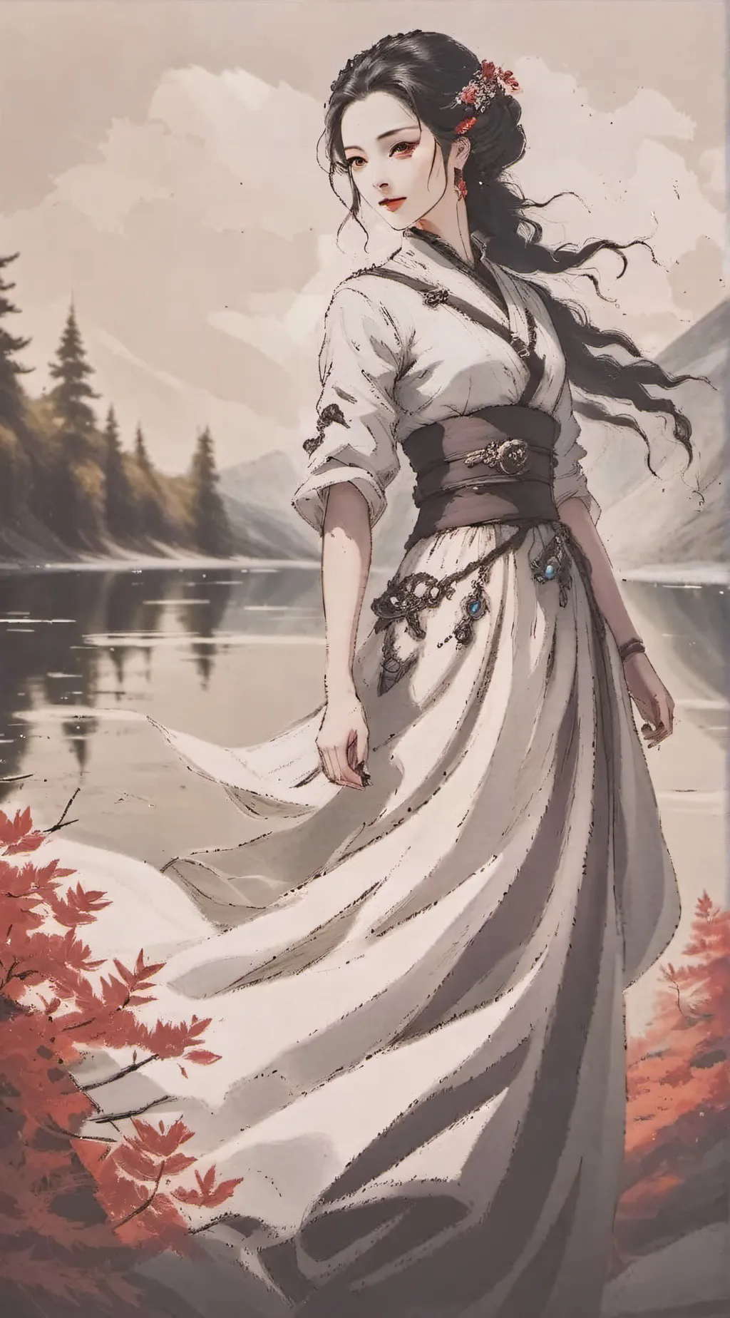 ai character: Daniela Jonhson background