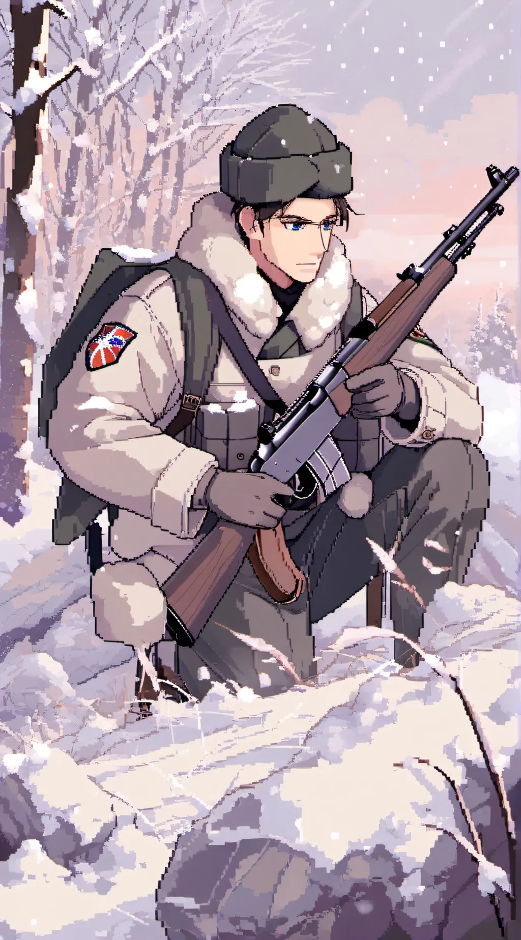 ai character: ww2 RPG background