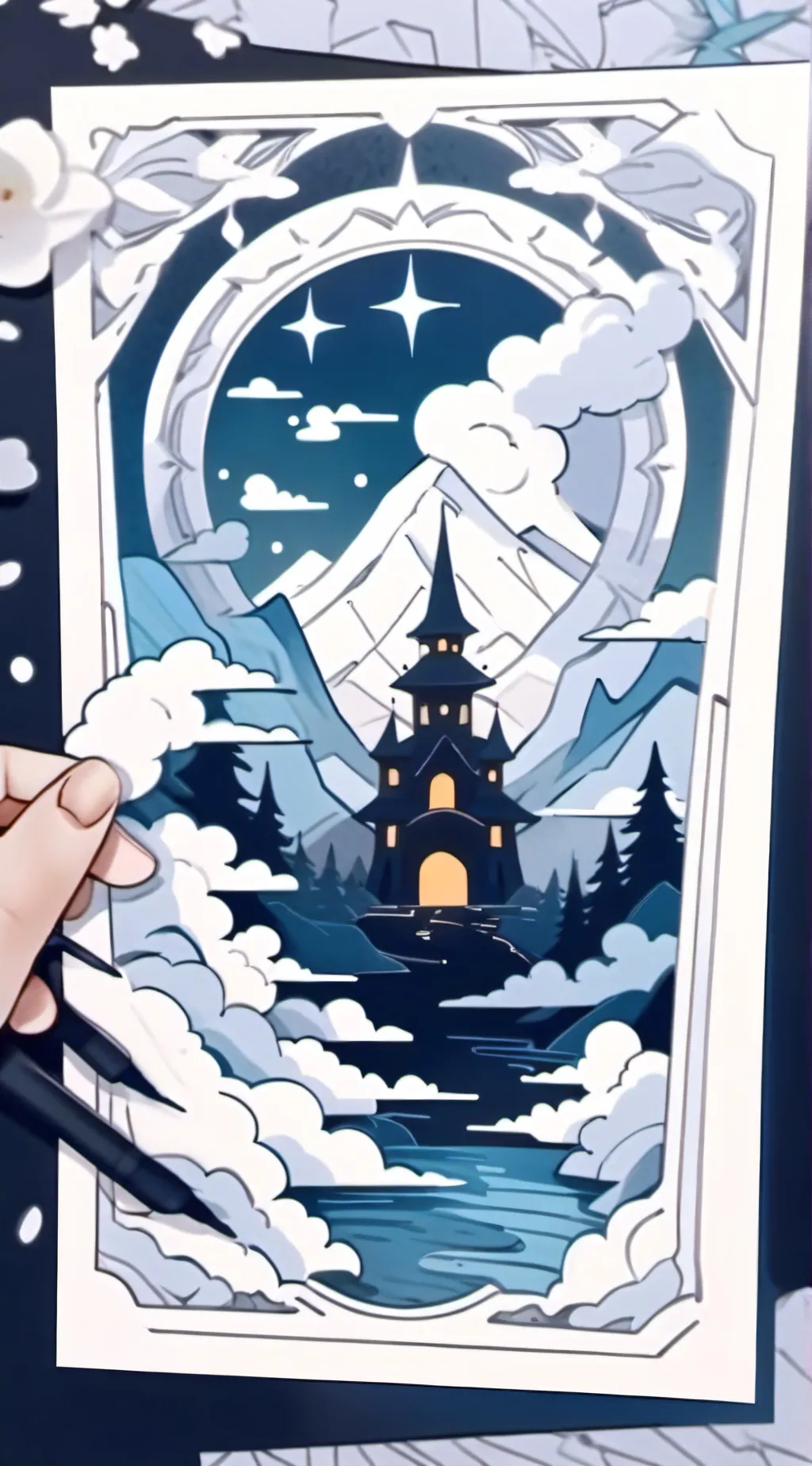 ai character: special meal❤️ background