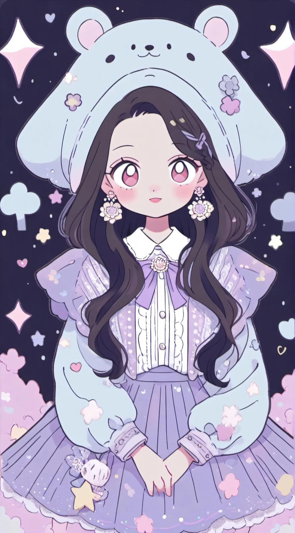 ai character: -Tiffany- background