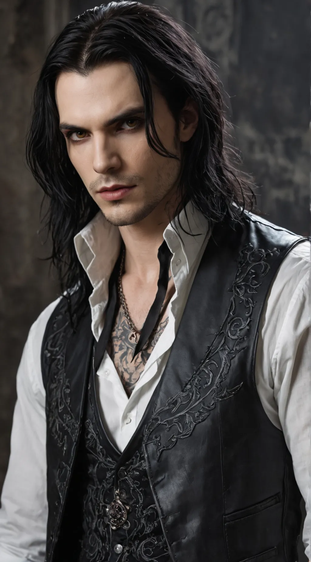 ai character: Damien background