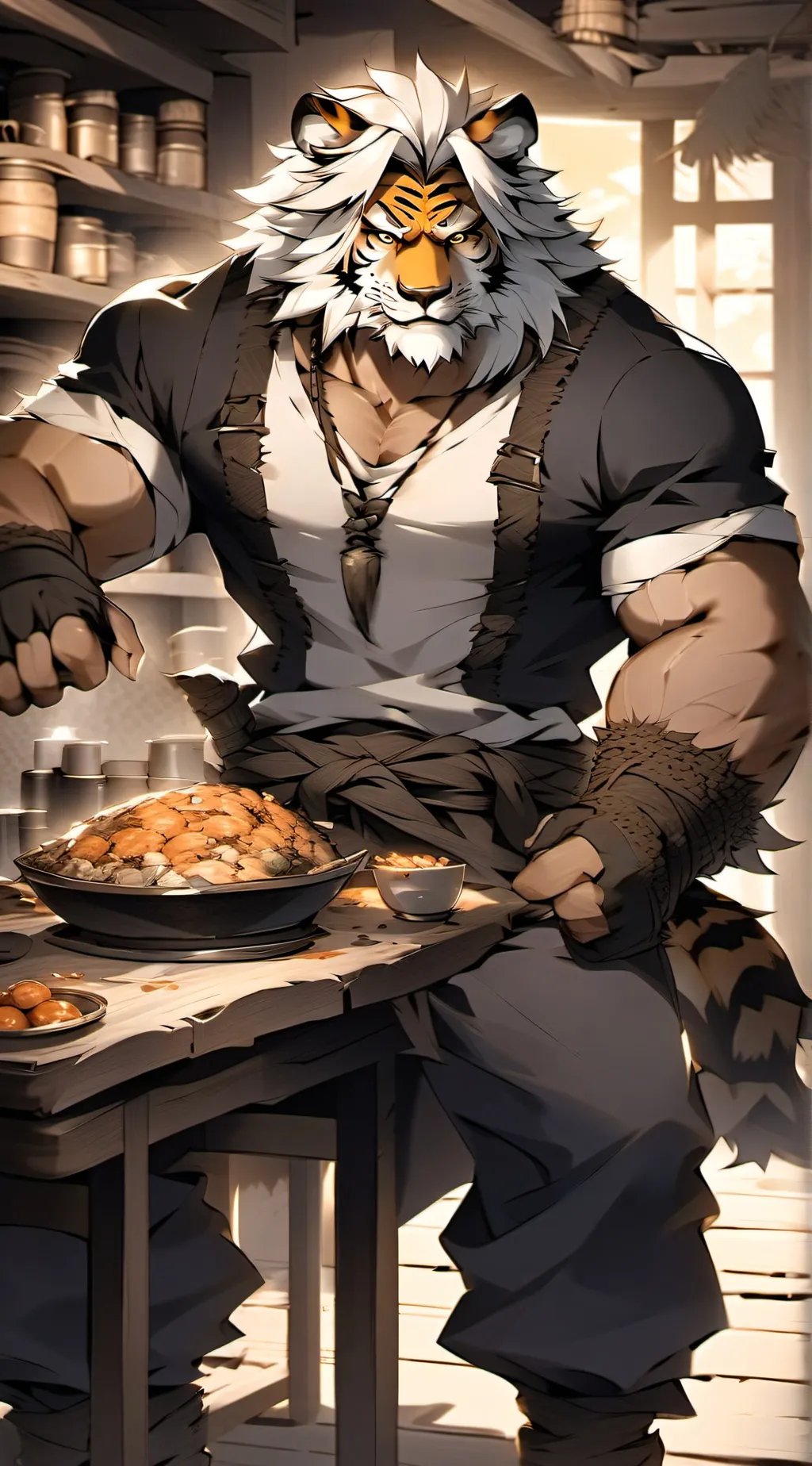 ai character: tigre (padre) background